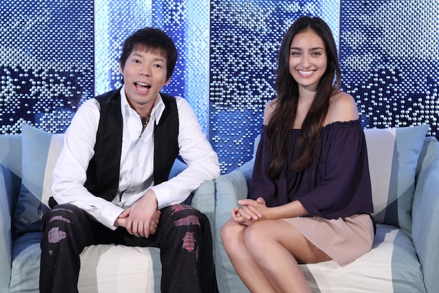 「アナザースカイ」で司会を務める今田耕司と10月から新たにパートナーとなる長谷川潤。(c)NTV