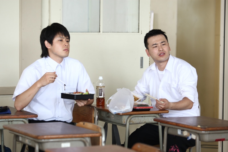 映画「BECK」に登場するオジンオズボーン。佐藤健演じるコユキのクラスメイト役。（C）ハロルド作石/講談社 （C）2010『BECK』製作委員会