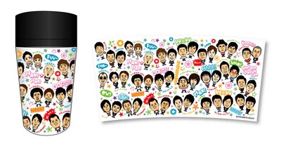 よしもと芸人タンブラー、価格は840円。