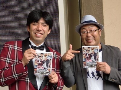 DVD「これでもととのいますか？～Wコロンのなぞかけツアー～」発売記念イベントを行ったWコロン。過酷な状況で出されたお題が全て整ったのかどうかは見てのお楽しみとのこと。