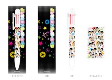 よしもと芸人6色ボールペン、価格は630円。イラストは、くまだまさし、サバンナ、しずる、タカアンドトシ、チュートリアル、NON STYLE、ハイキングウォーキング、はんにゃ、ブラックマヨネーズ、フルーツポンチ、森三中、もう中学生の全12組。