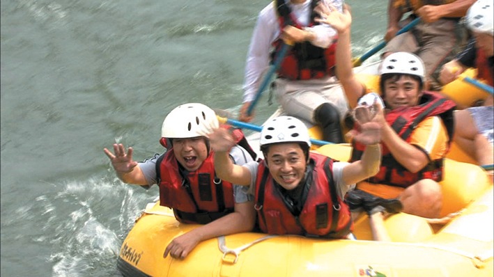 「バナナ炎外伝 ノープランロケ 炎のバナナツアー」の一場面。