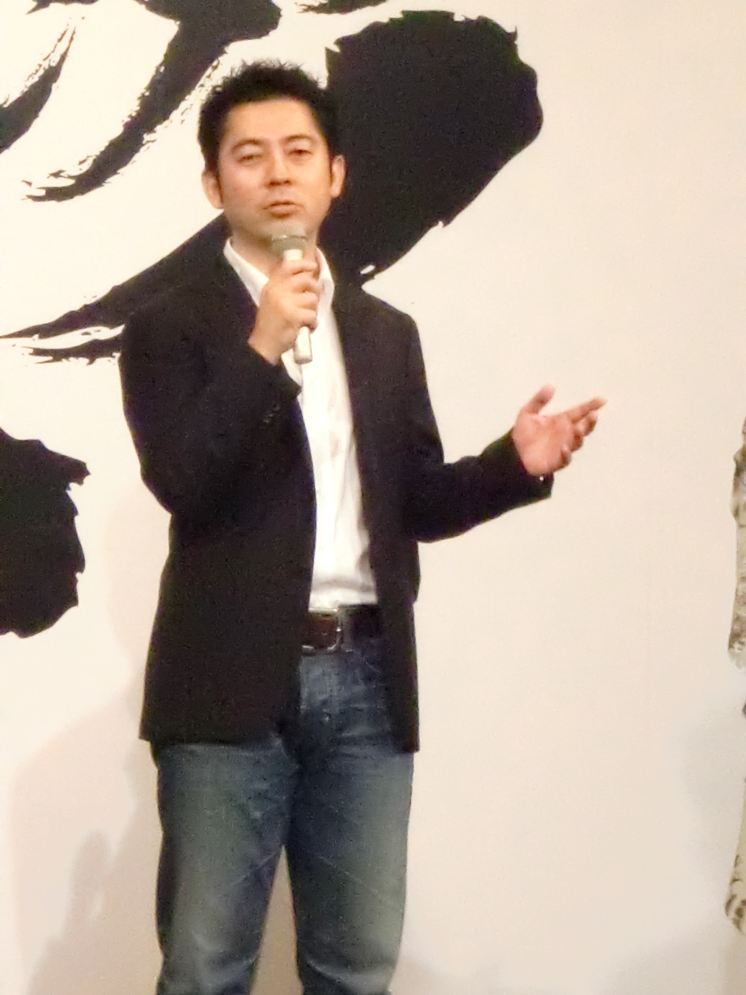 「テレビでは見ることができない作品」と語った高須監督。今後の制作活動にも意欲的だった。