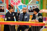 「電波少年同窓会」に出席する「ケイコ先生」こと春野恵子、坂本ちゃん、チューヤン（左から）。(c)NTV