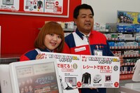 フォトセッションの一場面。