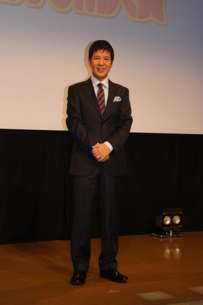 DVD「関根勤のおもしろ地方CM大賞」の制作記者発表に出席した関根勤。