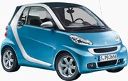 ベンツの小型車「smart」。