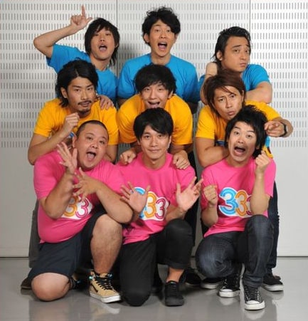 「333（トリオさん）」のレギュラーを務めたジャングルポケット、パンサー、ジューシーズ。(c)テレビ朝日