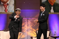 矢野・兵動・矢野と小籔千豊。