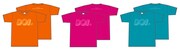 DOI Tシャツ、各2000円。