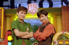 「ウンナンの気分は上々。」DVDを2巻同時発売するウッチャンナンチャン。(c)TBS