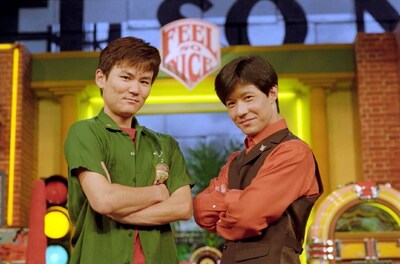 「ウンナンの気分は上々。」DVDを2巻同時発売するウッチャンナンチャン。(c)TBS