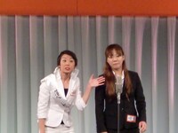 写真は法薬女子大学。蓮舫の名セリフを活用し笑いを誘ったが、2回戦敗退。