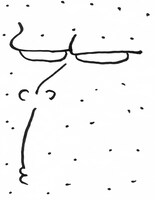 顔中に描かれた点々も相方の特徴。