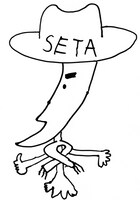 ショールにハットとおしゃれな相方のようだ。