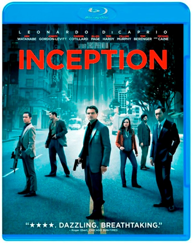 Blu-ray「インセプション」ジャケット。