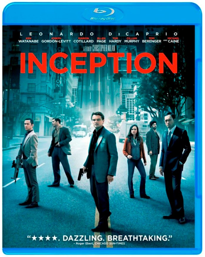 Blu-ray「インセプション」ジャケット。