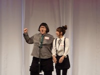 ぷち観音。ファッションと食の間で揺れる乙女心を好演。