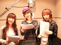 「これをキッカケに武道館のライブを3人で計画してるんです。CD発売も夢じゃないなと。来年の紅白も見えてきました！」と、はしゃぐ3人。（c)ABC