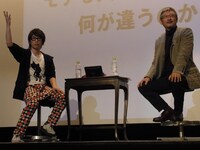 学生の意見を聞くコーナーでは、政治家を志している学生が意見を言う場面も。淳は「こういう熱量を持っている人には、一票投じたい！」と感心するなど、熱い議論が交わされた。(c)吉本興業