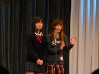 アイドル同士のコンビ、ミラマリア。