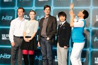 フォトセッションの一場面。