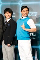 フォトセッションの一場面。