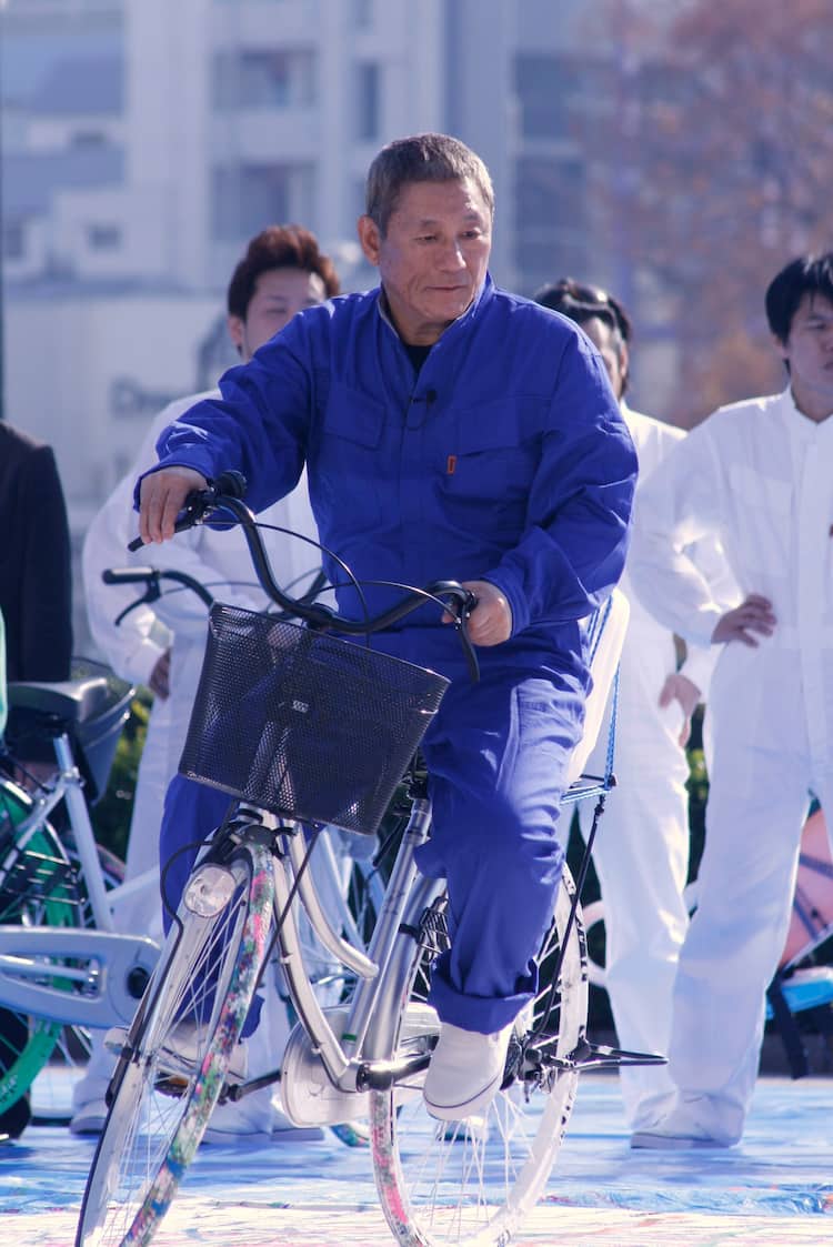 ビートたけし、NHKアート特番でライブペイント披露 - お笑いナタリー