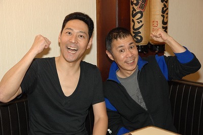 東野幸治とナインティナイン岡村。