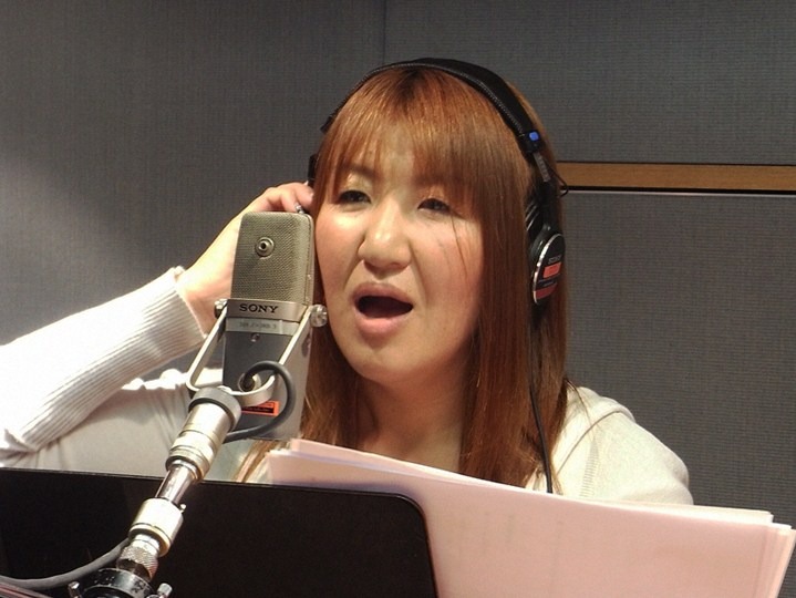 CGアニメ「フジログ」で声優に挑戦した北斗晶。