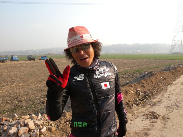 間寛平 (C)間寛平アースマラソン製作委員会