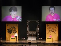 決勝戦を争ったオードリー若林とケンドーコバヤシ。