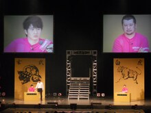 決勝戦を争ったオードリー若林とケンドーコバヤシ。