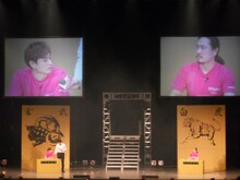 1回戦第2試合で博多大吉が「パンクブーブーの分まで頑張る」と宣言すると、西田は「M-1がなくなるなんてショックです」とファイナリストならではの返し。