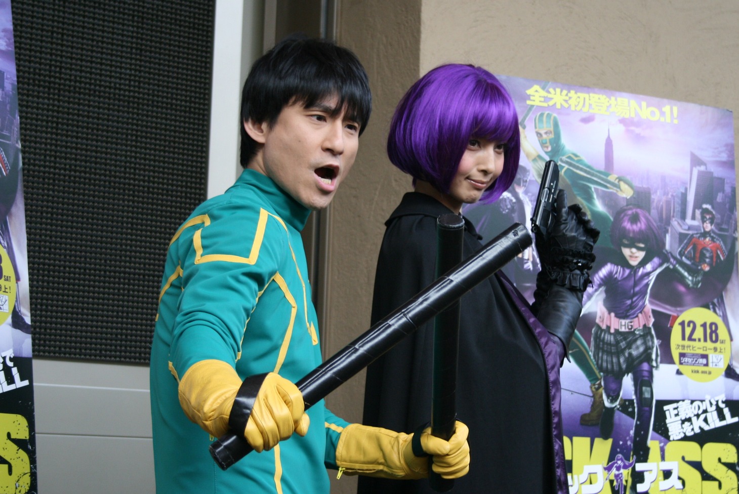 フォトセッションの一場面。