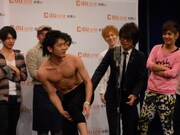 上半身を自慢するかと思いきや、ふくらはぎを自慢したブロードキャスト吉村。