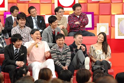 「爆笑問題の検索ちゃん 芸人ちゃんネタ祭り！ 2時間スペシャル!!」の一場面。(c)テレビ朝日