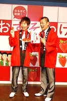 フォトセッションの一場面。