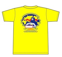 写真は「EARTH Marathon　ゴール記念Ｔシャツ」。サイズはS、M、Lで、価格は2940円。