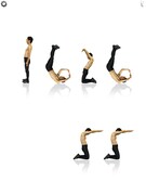 iPad専用アプリ「江頭2:50の オレが時計だ～ほぼ実寸大?!～（for iPad）」の「人時計」画面（縦置き）。