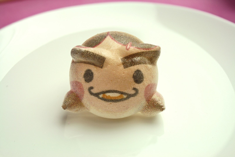 わたろんでできたイモト。1つ1つ手作りで表情豊かに作られてる。