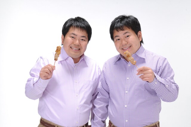 「やきとり竜鳳」の30周年記念イメージキャラクターに就任したザ・たっち。