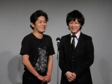 漫才を披露した流れ星。“ウケてなくてもウケているように見える”ちゅうえいイチオシの魔法のようなギャグも健在。メンバーの中で1番若い32歳とのこと。