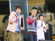 ロンドンブーツ1号2号と鳥居みゆき。