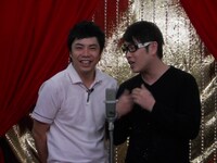 漫才を披露したギンナナ。「毎日原西の動画を見ている」という菊池は憧れの本人の前で渾身のギャグを披露。ウケたものの、原西から「こういう系列のギャグ実際にあるから」と釘を刺された。