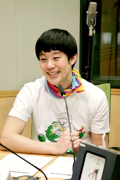 「夕やけ寺ちゃん 活動中」にゲスト出演し「R-1ぐらんぷり」秘話などを語った佐久間一行。(c)文化放送