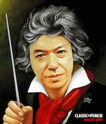 CD「CLASSIC×PUNK!!!」のジャケット。新レーベル「TRICKSTER」の第1弾であり自信作というこの1枚。担当の横沢曰く「なんとも言えないキュートな声が際立つ女の子ヴォーカル。いわゆる定番のクラシック名曲を、わかりやすいメロディと、ロックなのに聴きやすいサウンドで聴く人を選ばない内容です!!」とのこと。