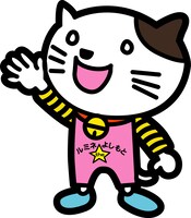 新宿・ルミネtheよしもとのキャラクター「ルミにゃん」。「ゆるキャラ（R）さみっと情報局」にも正式登録。
