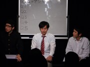 準決勝第2試験はイワイガワ井川、ハマカーン浜谷、ダブルブッキング川元。「ペニシリンの使用効果は？」などのお題で好解答が連発。