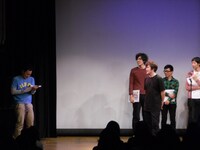 いつも最後の回答者になってしまう鬼ヶ島・野田。焦って「何も思いつかない！」と叫ぶ場面も。